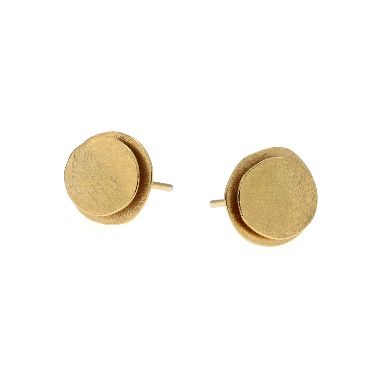 Silver Pebble Studs