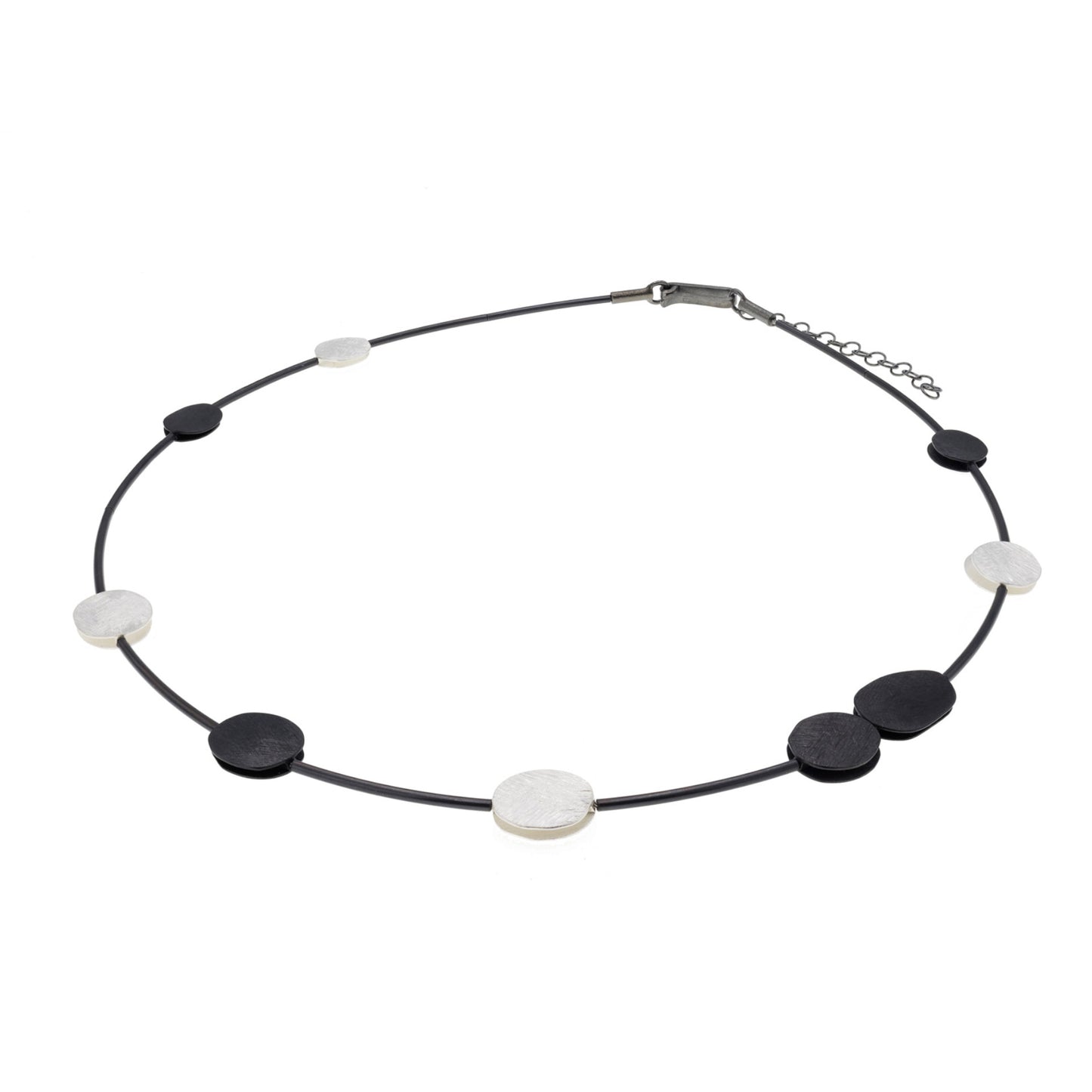 Silver Pebble Necklace