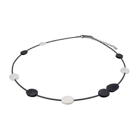 Silver Pebble Necklace