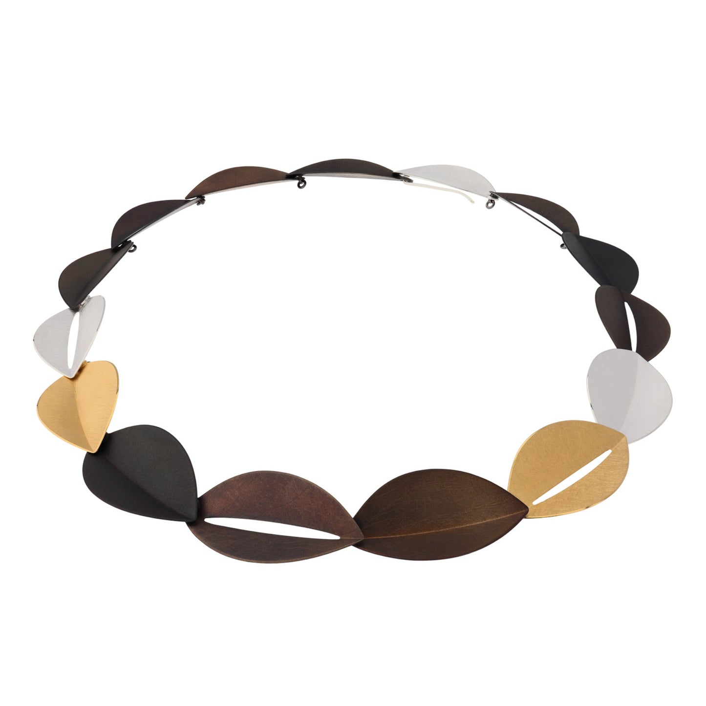 Gold Vermeil and Silver Bazylia Necklace