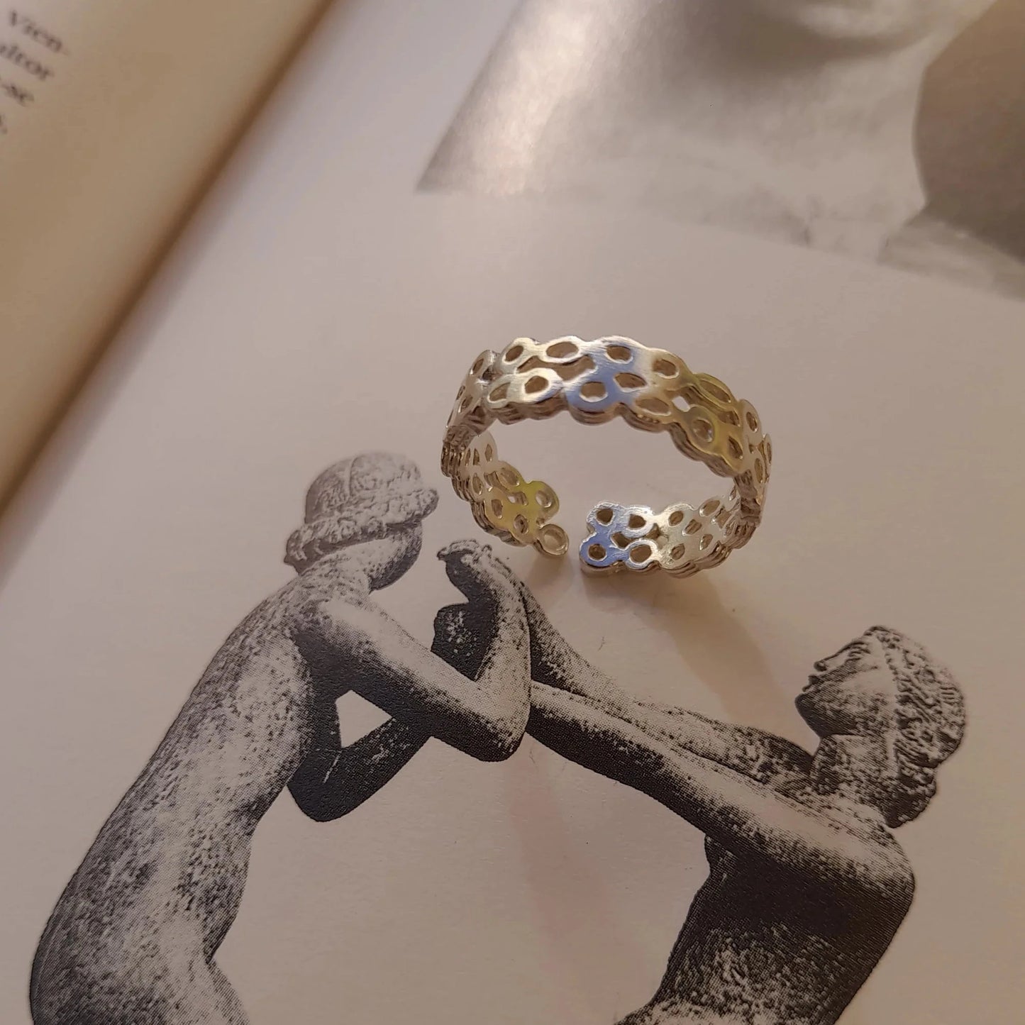 Águatinta Medium Ring