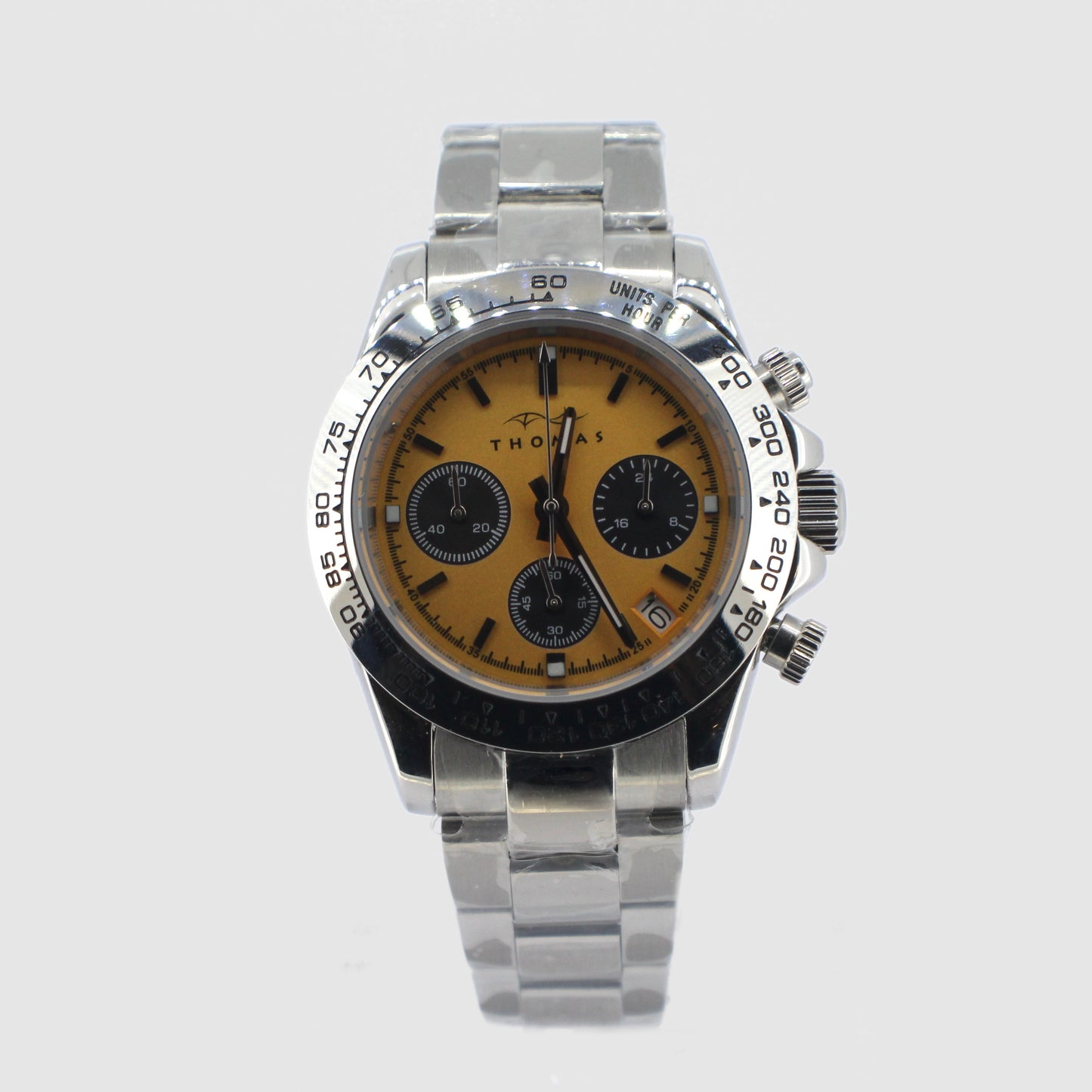 Thomas Chronograph 39mm Yellow