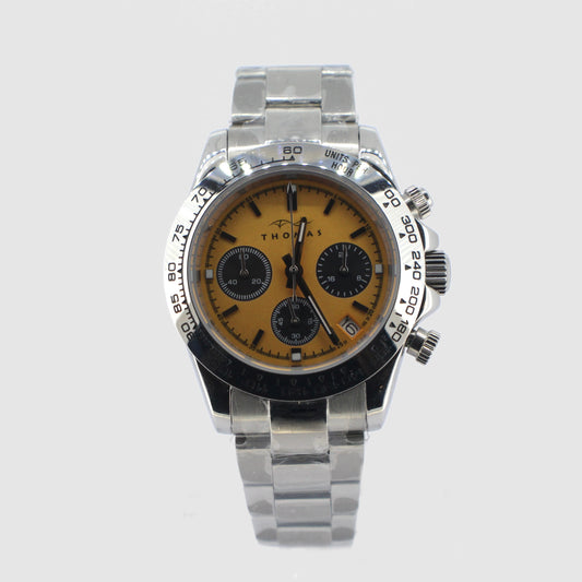 Thomas Chronograph 39mm Yellow