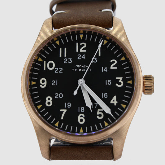 Thomas Classic 39mm Copper Automatic Watch