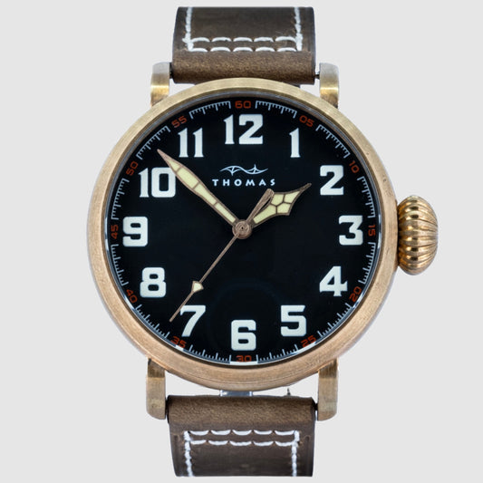 Thomas 46.5mm Automatic Mechanical Watch