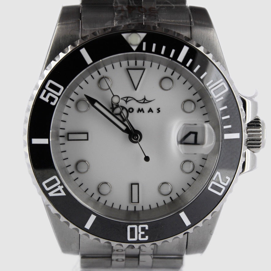 Thomas Diver 40mm Automatic Watch Steel