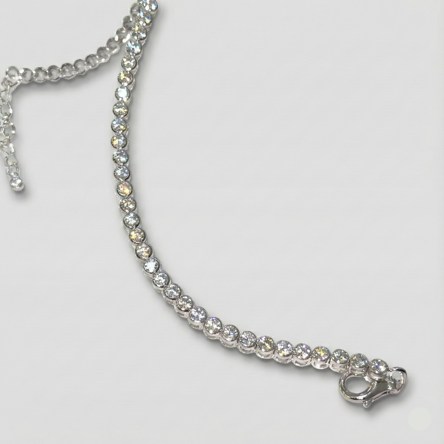Silver CZ Bracelet