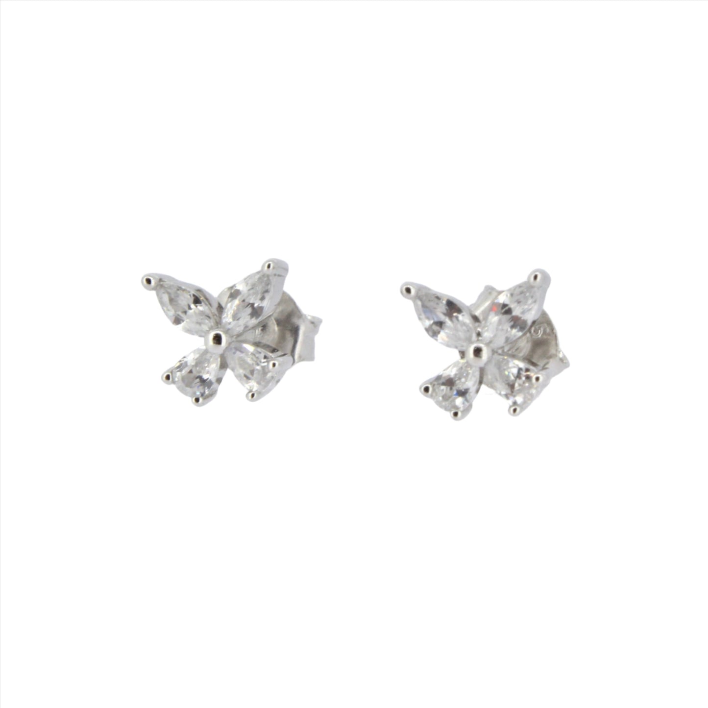 CZ Butterfly Studs