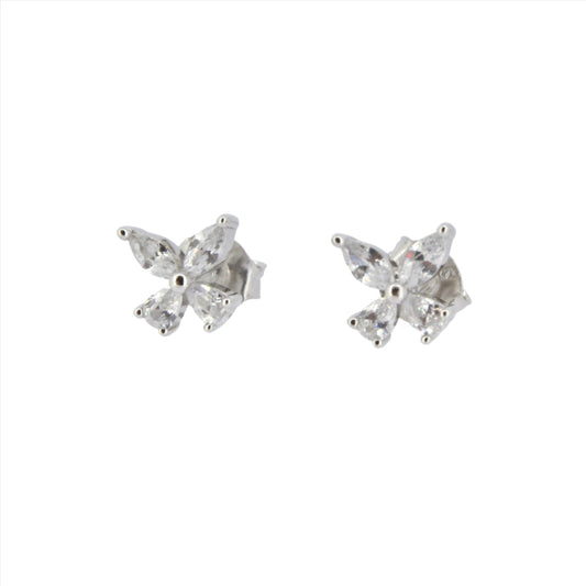 CZ Butterfly Studs
