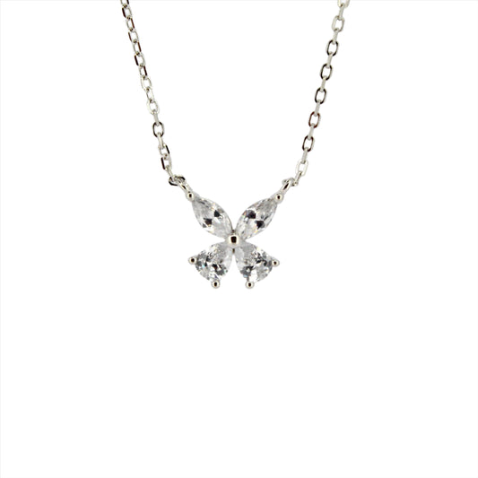 CZ Butterfly Necklace
