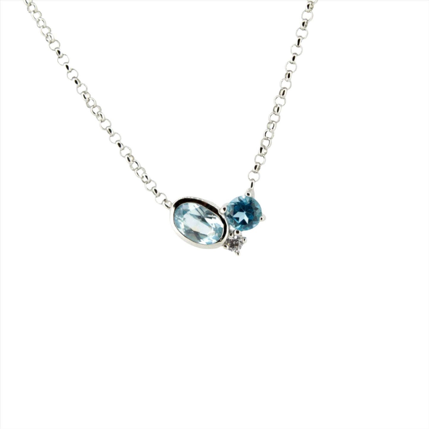 Blue Topaz Pendant