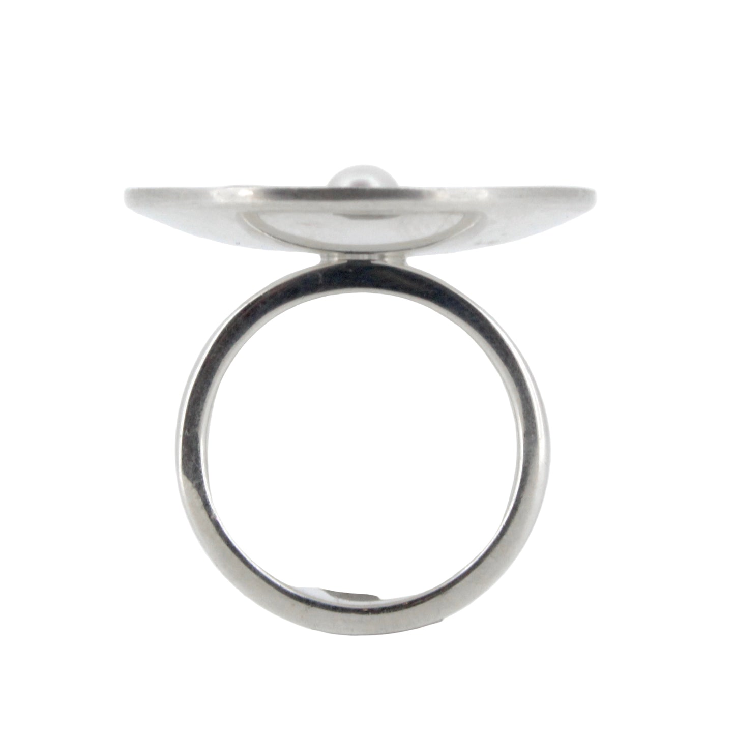 Pearl Lilypad Ring