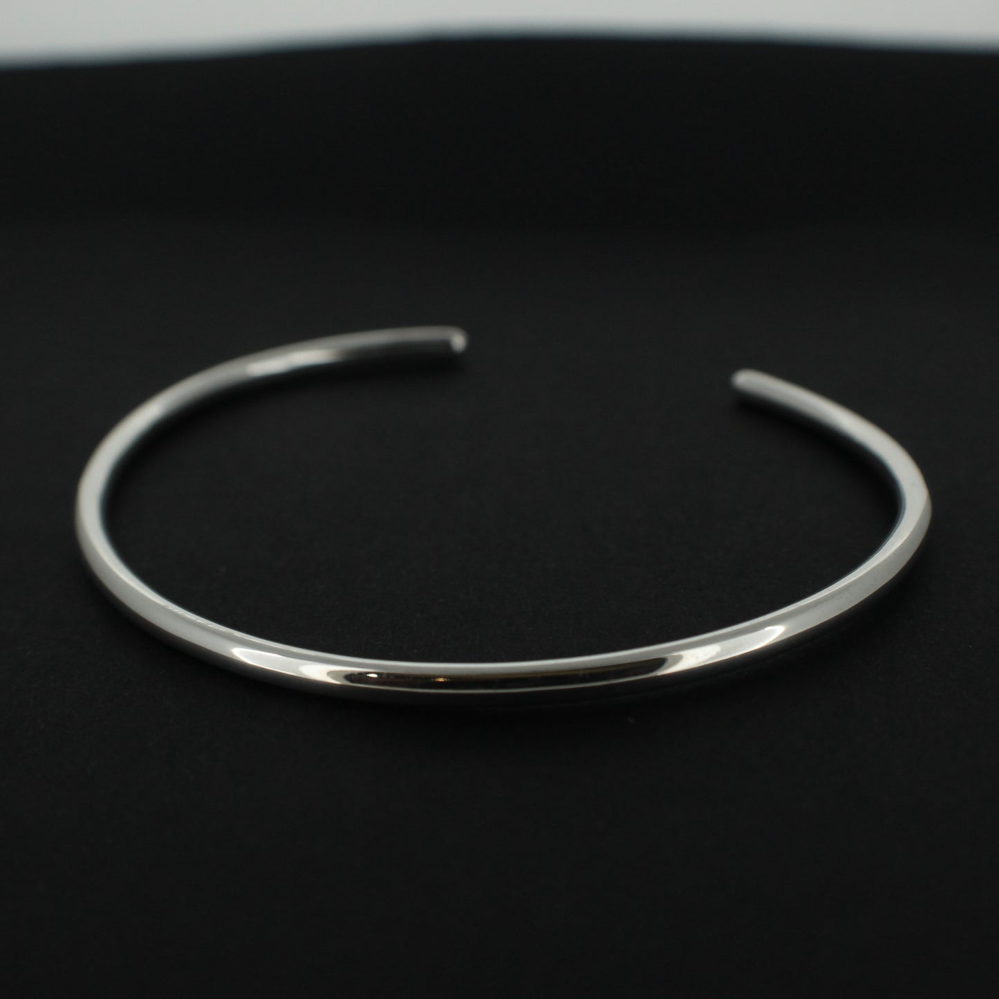 Silver Torque Bangle