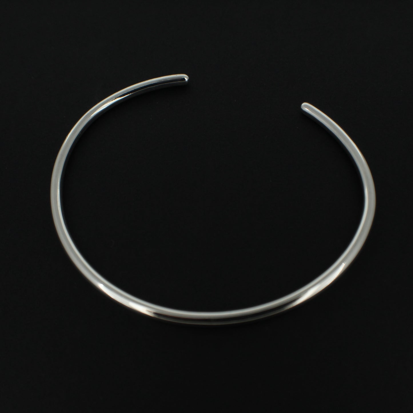 Silver Torque Bangle