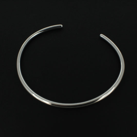 Silver Torque Bangle