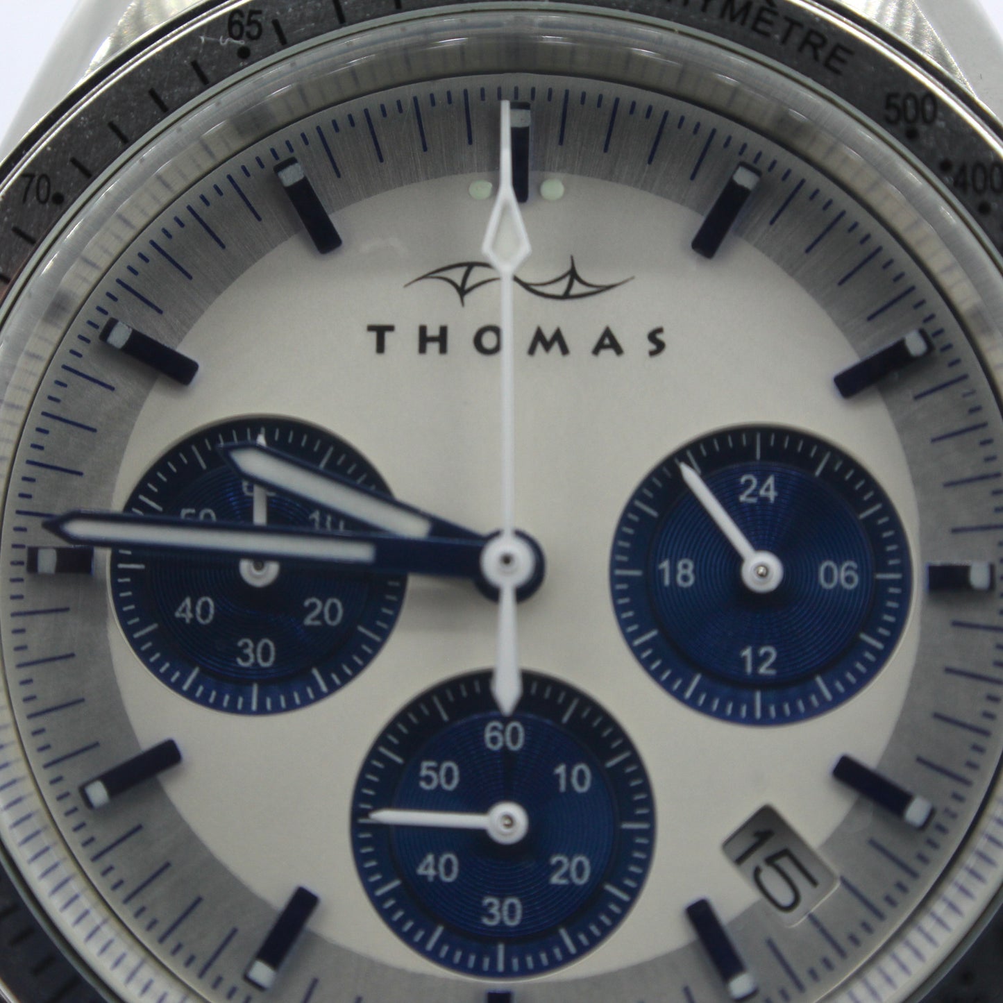 Thomas Chronograph 39mm White