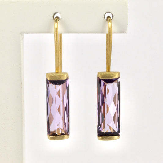 Amethyst Drop Earrings