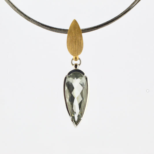 Green Amethyst Necklace