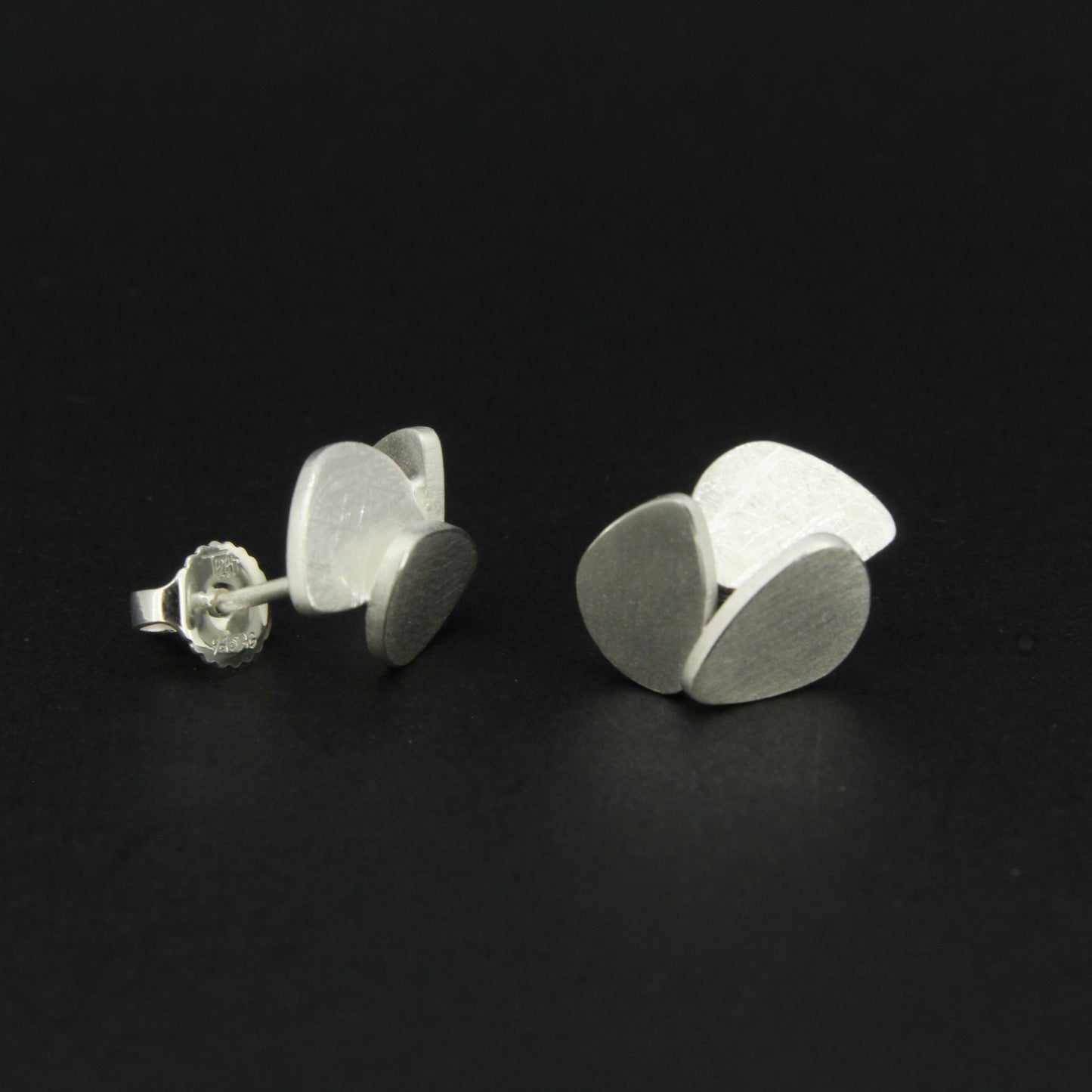 Silver Triple Studs