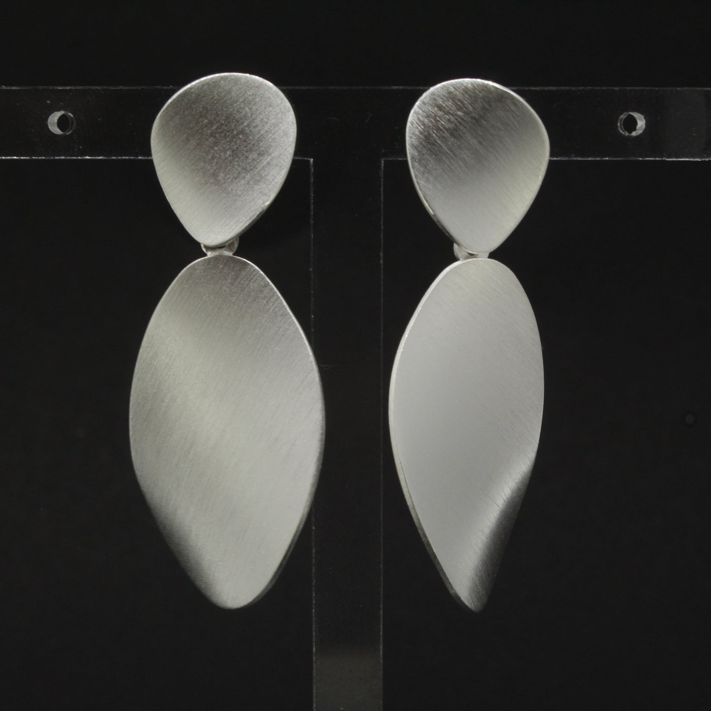 Silver Drop Earrings
