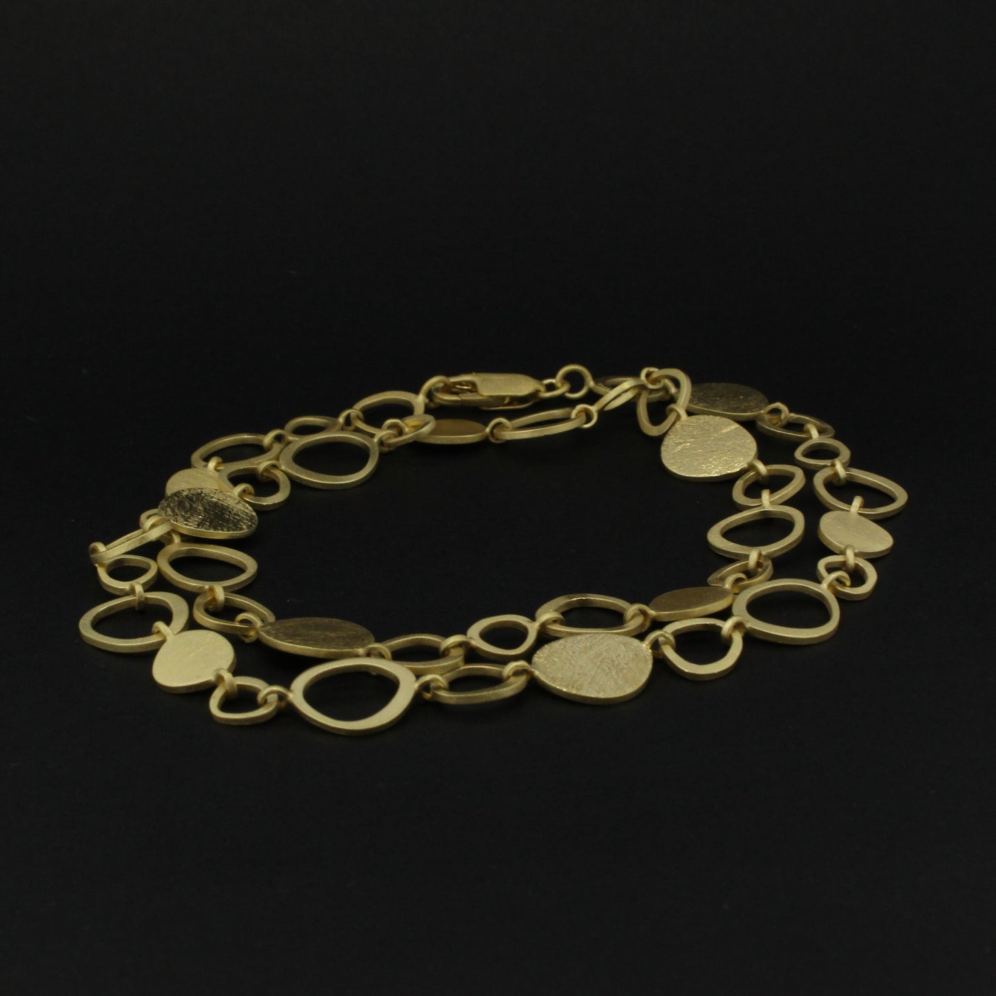 Gold Vermeil Circle Necklace