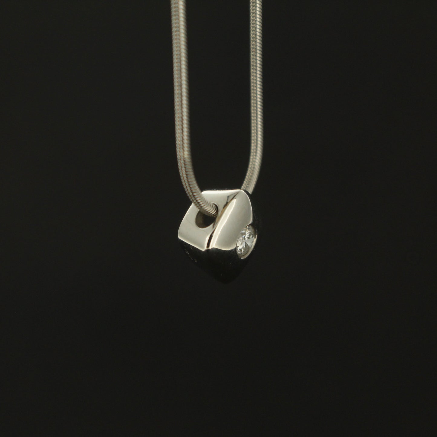 Platinum Diamond Pendant