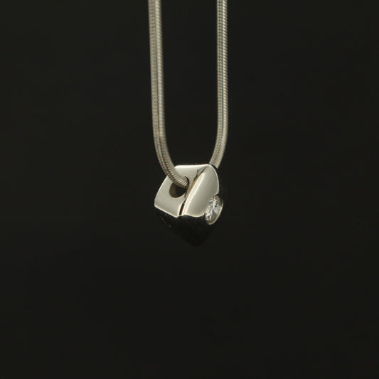 Platinum Diamond Pendant