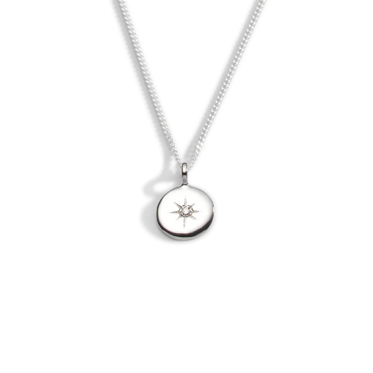 Las Mo Shlí Mini Pendant - Silver