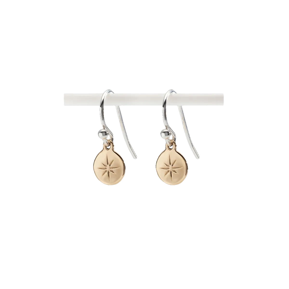 Las Mo Shlí Drop Earrings - Gold