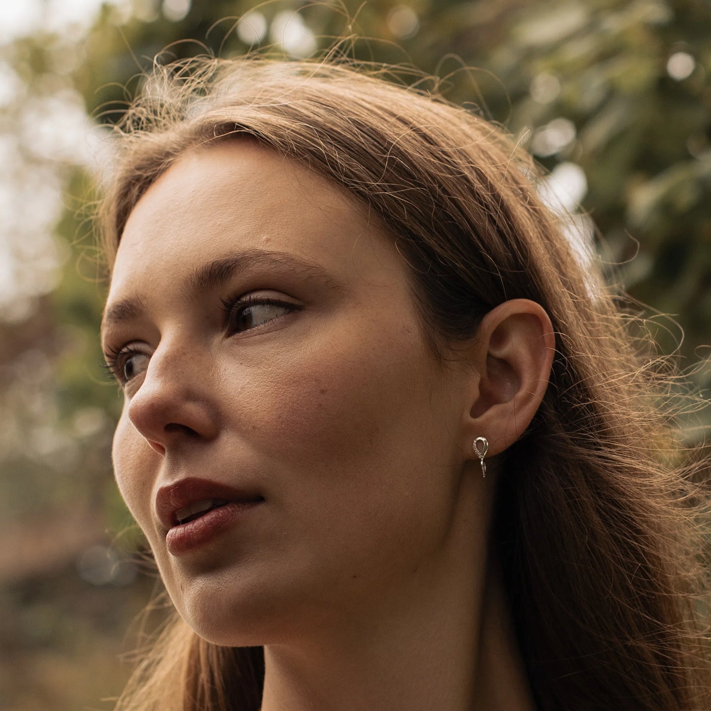 Buíochas Go Deo - Silver Double Earrings