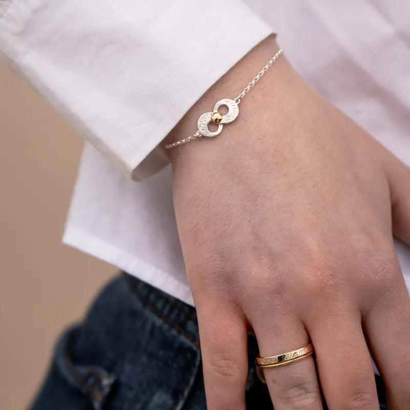 Croí Áilainn Textured Bracelet