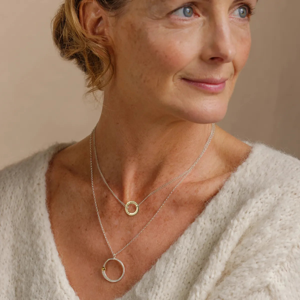 Large Croí álainn Dot Pendant