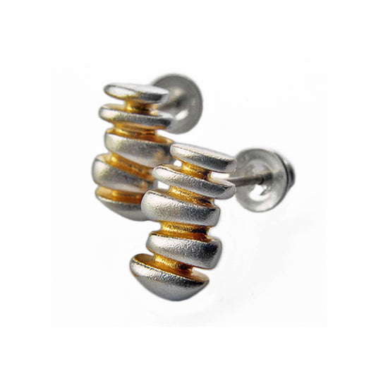 Silver Stack Earrings