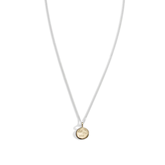 Las Mo Shlí Mini Pendant - Gold