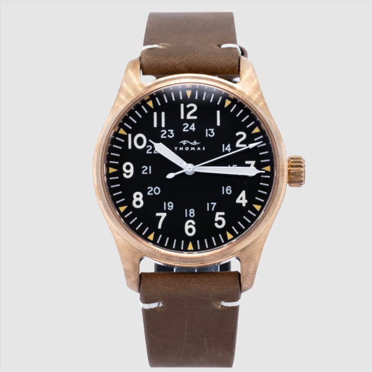 Thomas Classic 39mm Copper Automatic Watch