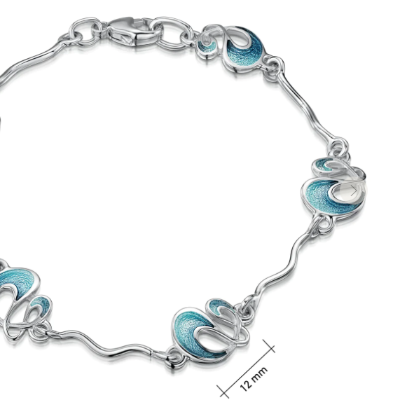 Storm Enamel 5-link Bracelet