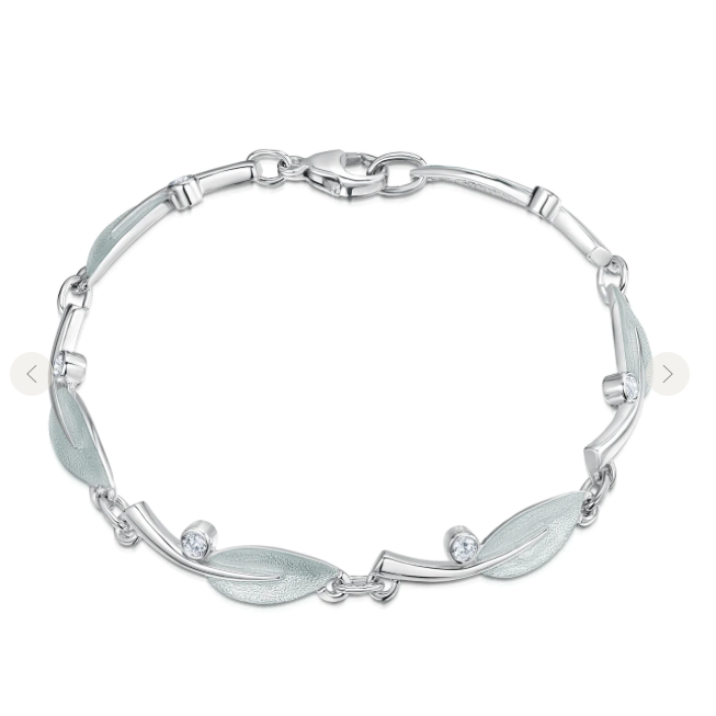 Rowan Bracelet in Frost Enamel
