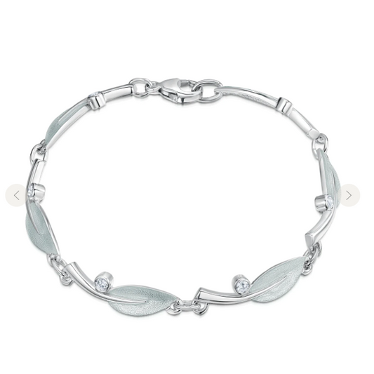 Rowan Bracelet in Frost Enamel