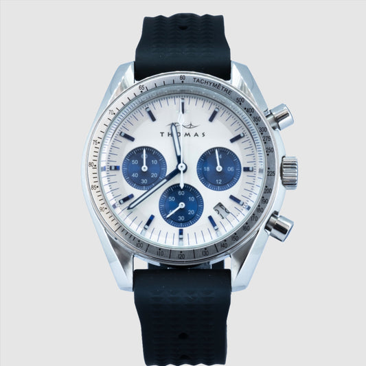 Thomas Chronograph 39mm White