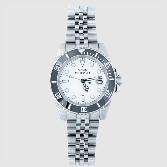 Thomas Diver 40mm Automatic Watch Steel