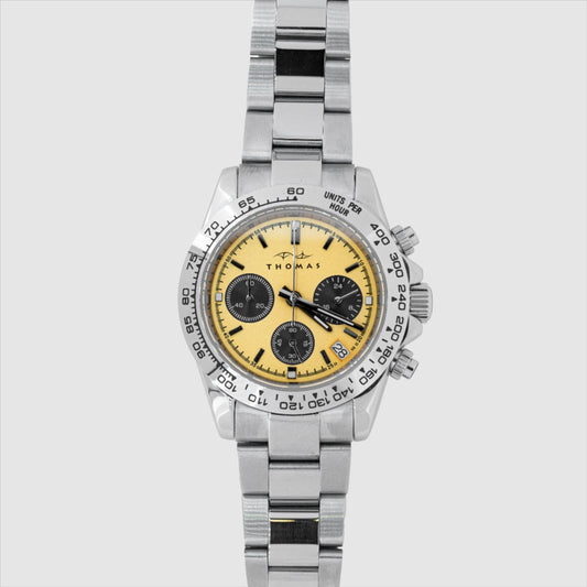 Thomas Chronograph 39mm Yellow