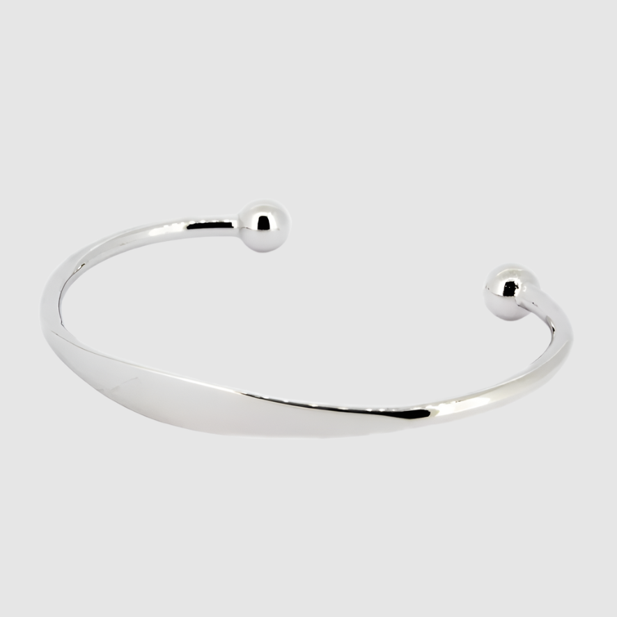 Silver Baby Bangle