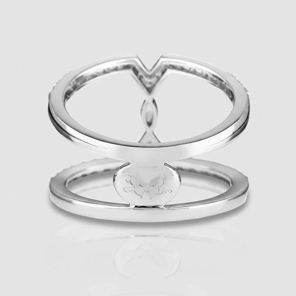 CZ Cuff Ring