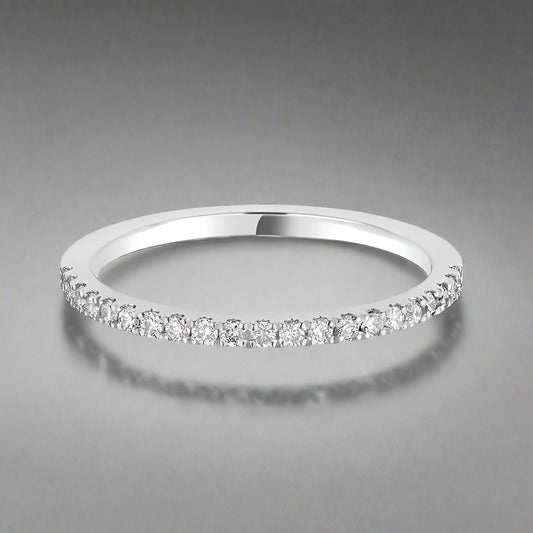 Platinum Diamond Half-Eternity