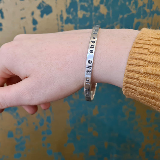 Quote Bangle