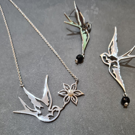 Swooping Swallow Necklace
