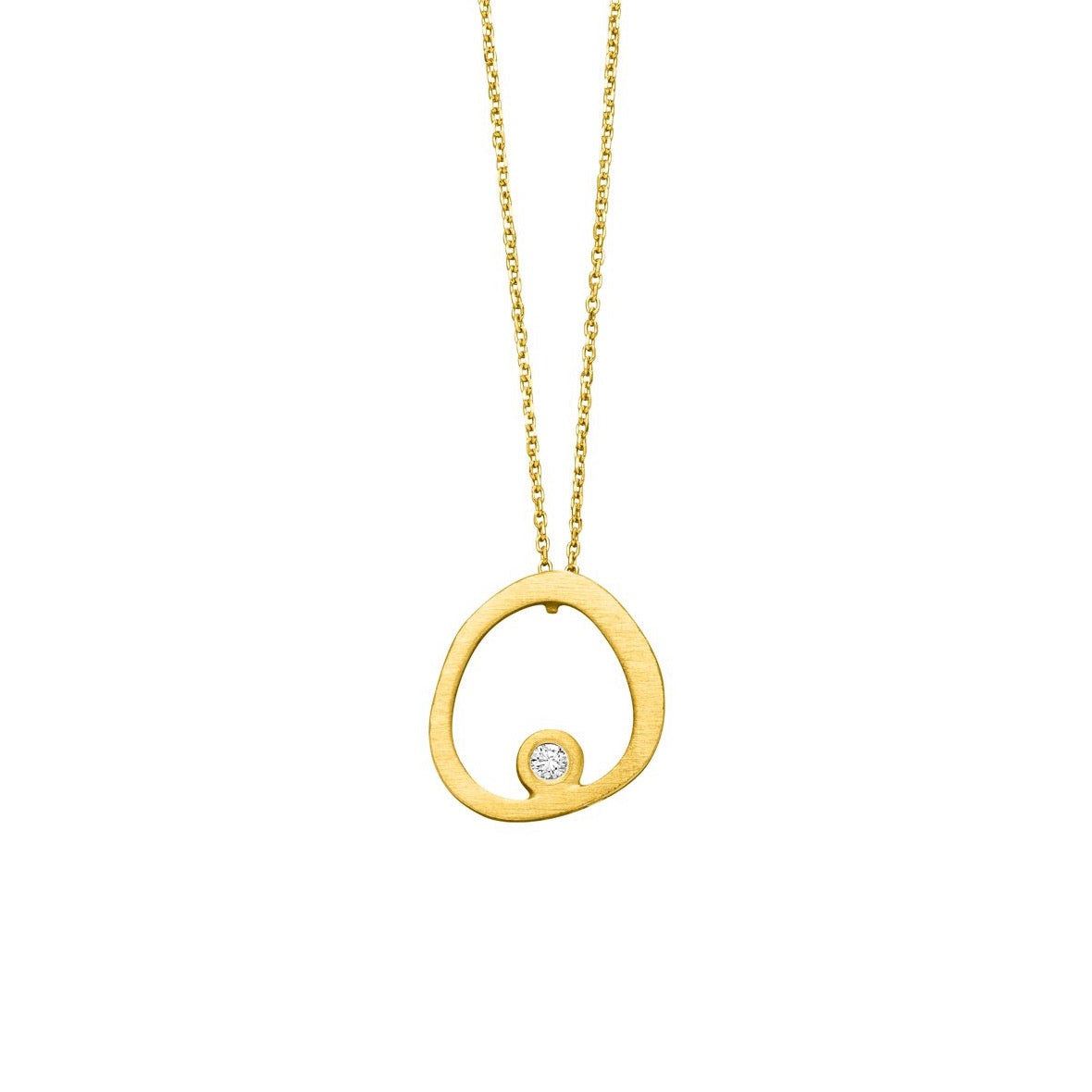 Gold Diamond Necklace