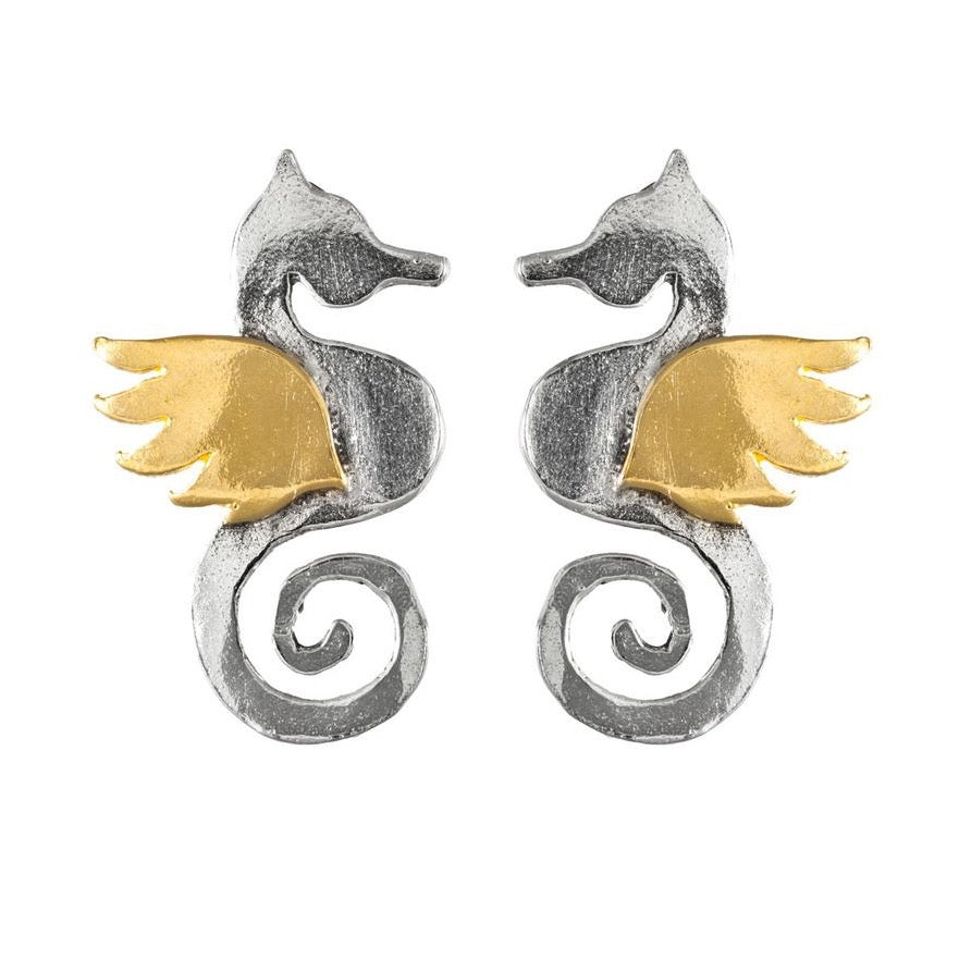 Seahorse Stud Earrings
