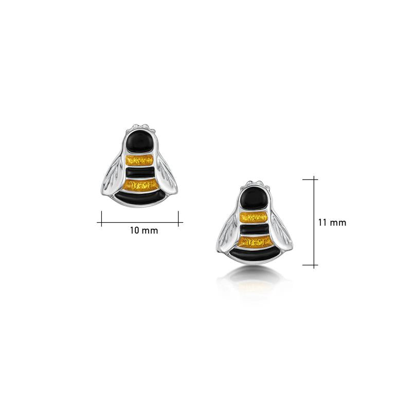 Bumblebee Small Stud Earrings
