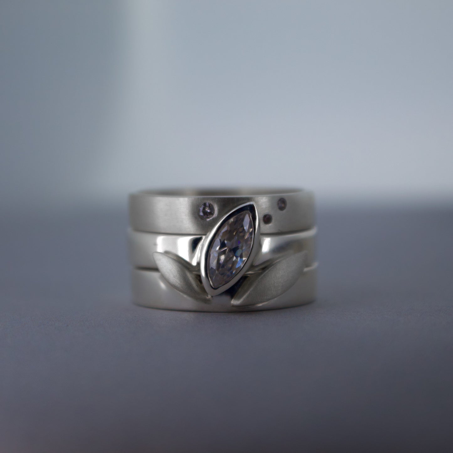 'Botany' Stacking Ring Set